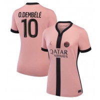 Dámy Fotbalový dres Paris Saint-Germain Ousmane Dembele #10 2024-25 Třetí Krátký Rukáv